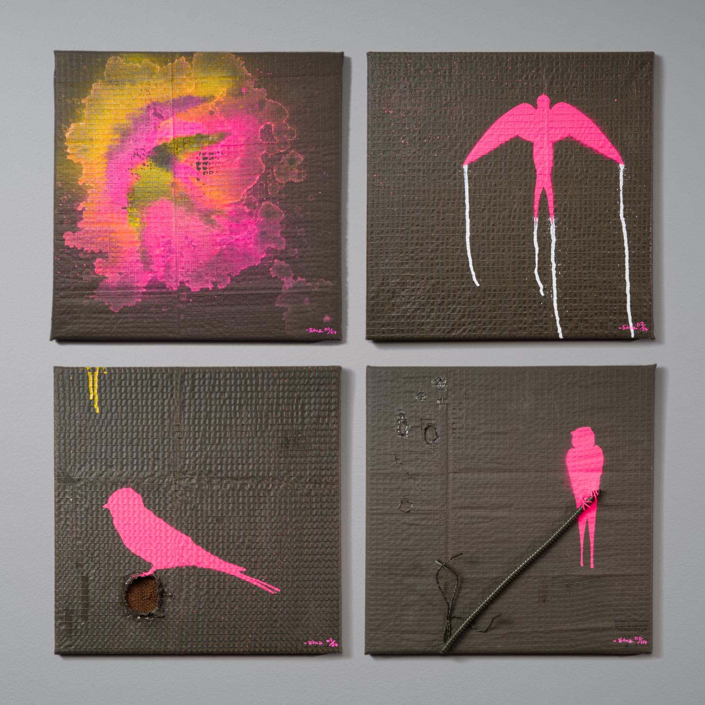 Don't Swallow (Tetraptychon) - Sitting on...